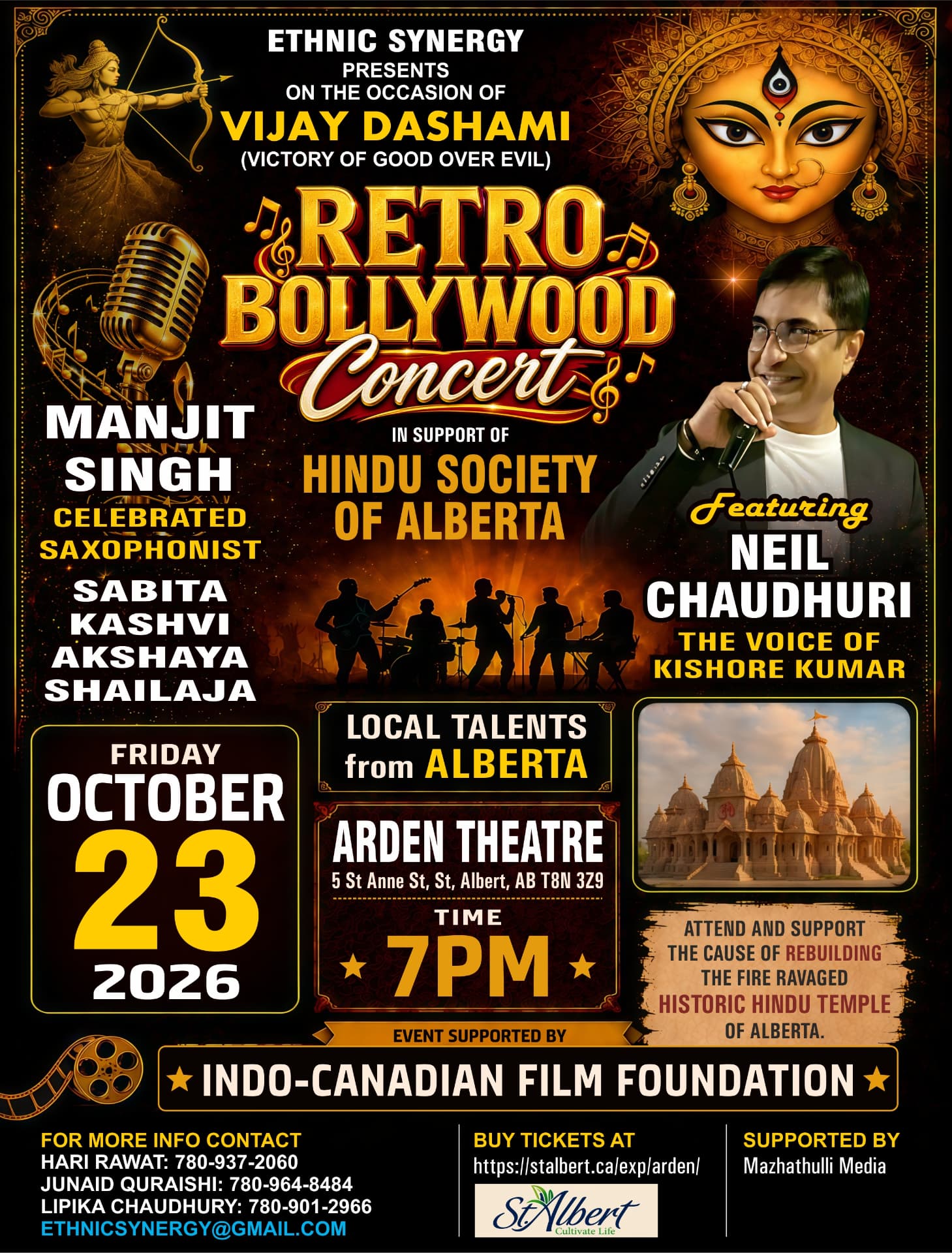 Retro Bollywood Concert event